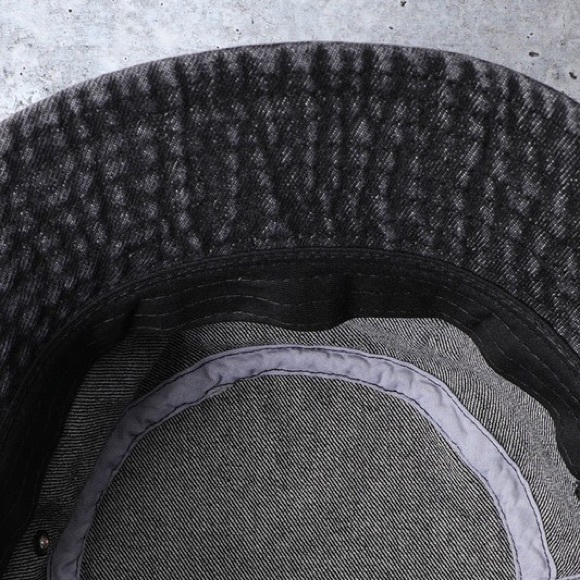 Dark Denim Bucket hat - Picture 3 of 5